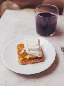 A Delightful Break - Saint Honorè vanilla dessert