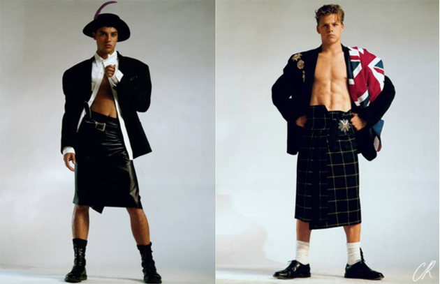 Jean Paul Gaultier and the Male Skirt – farceshun