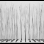 Zimoun | 36 ventilators, 4.7 m3 packing chips