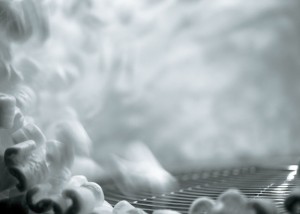 Zimoun | 36 ventilators, 4.7 m3 packing chips