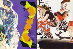 Antonio Lopez Drawing Fashion