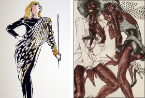 Antonio Lopez Drawing Fashion