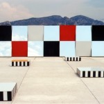 Cité Radieuse with Daniel Buren on Top