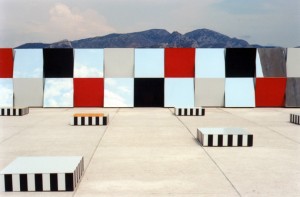 Cité Radieuse with Daniel Buren on Top