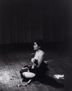 Yoko Ono at the MoMA